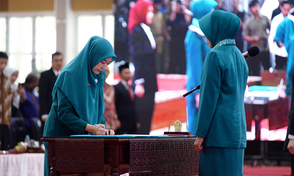 Pelantikan Ketua TP PKK